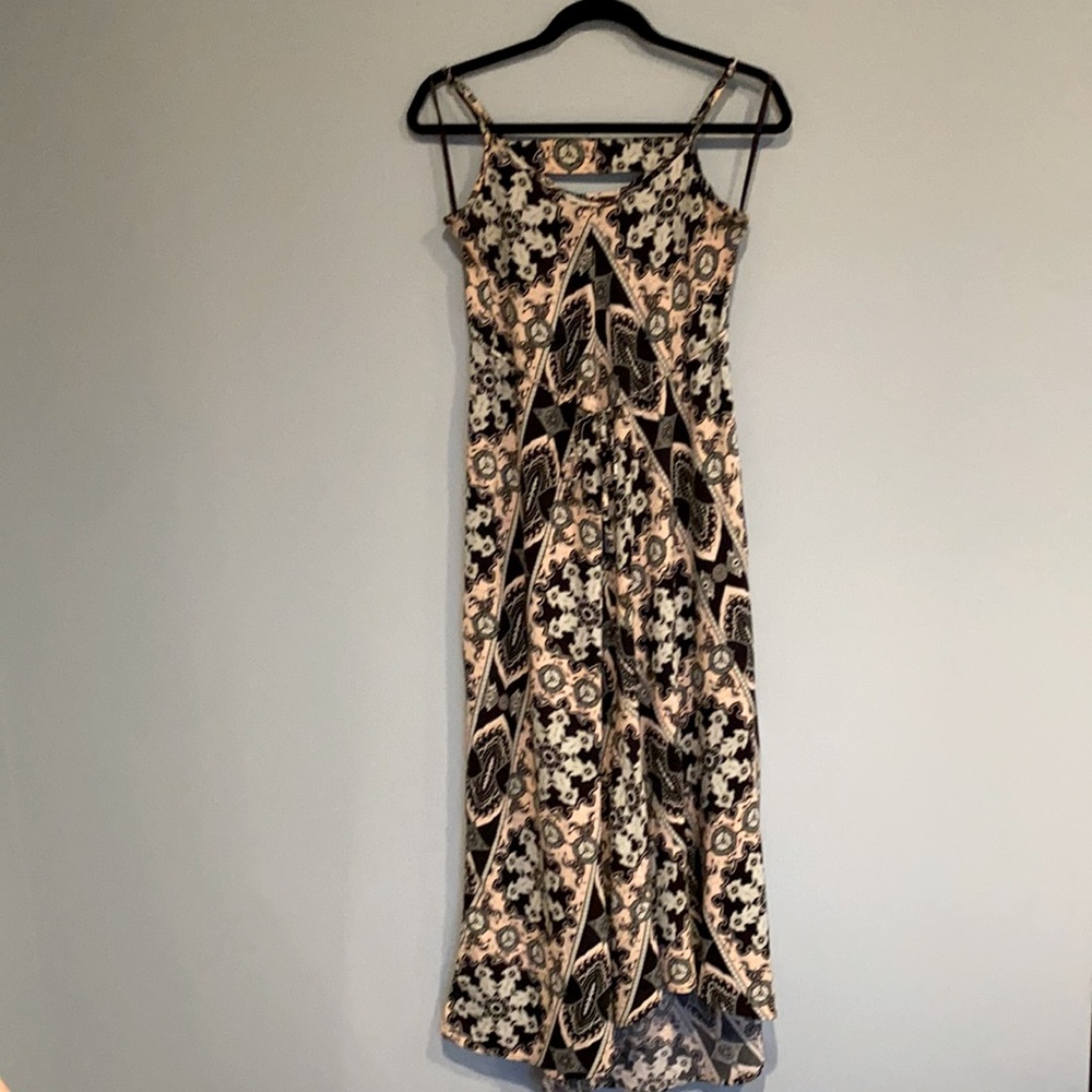 Maternity Spaghetti Strap hi-lo Dress - Small